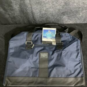 Chrome Azzaro Navy Blue Men's Travel Tote Bag